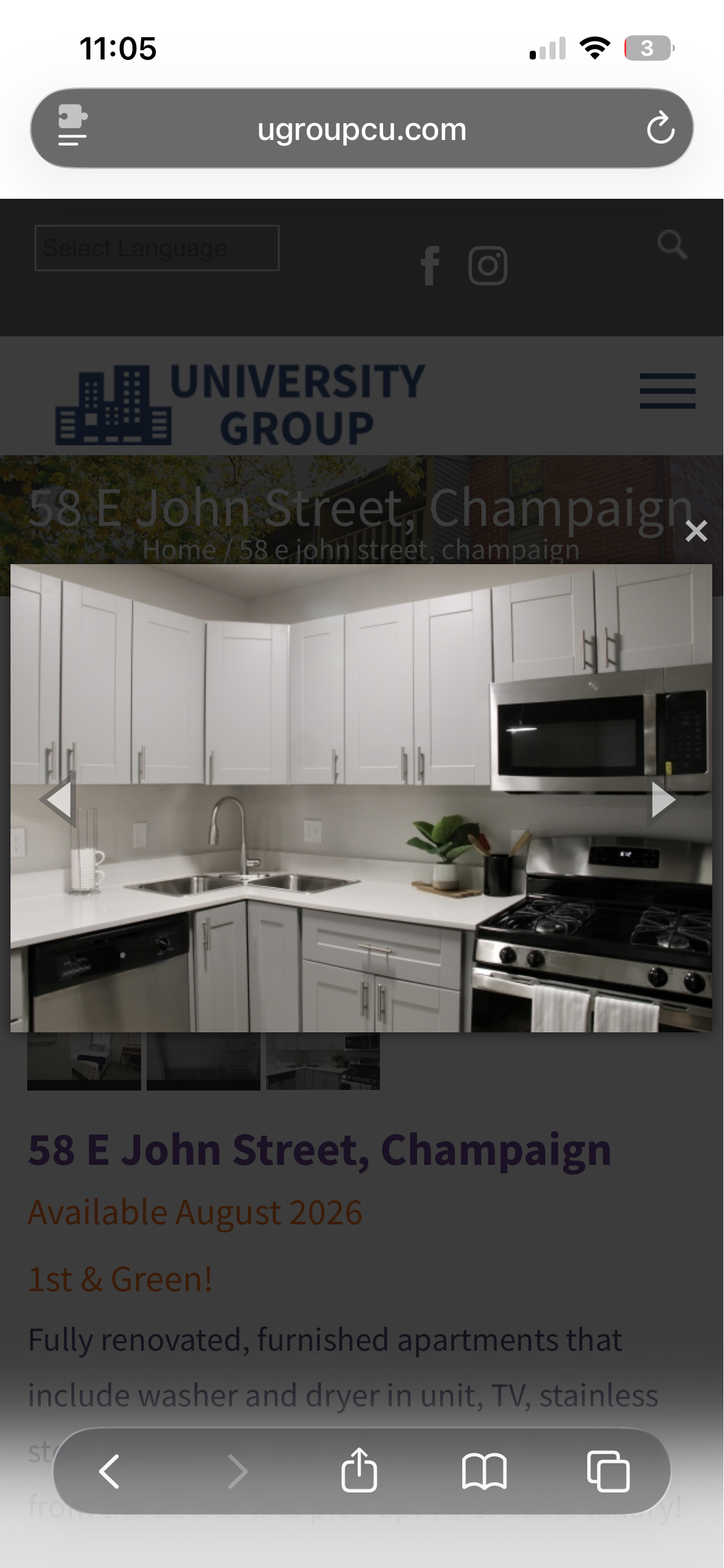 Private room at 58 E John St, Champaign, IL 61820