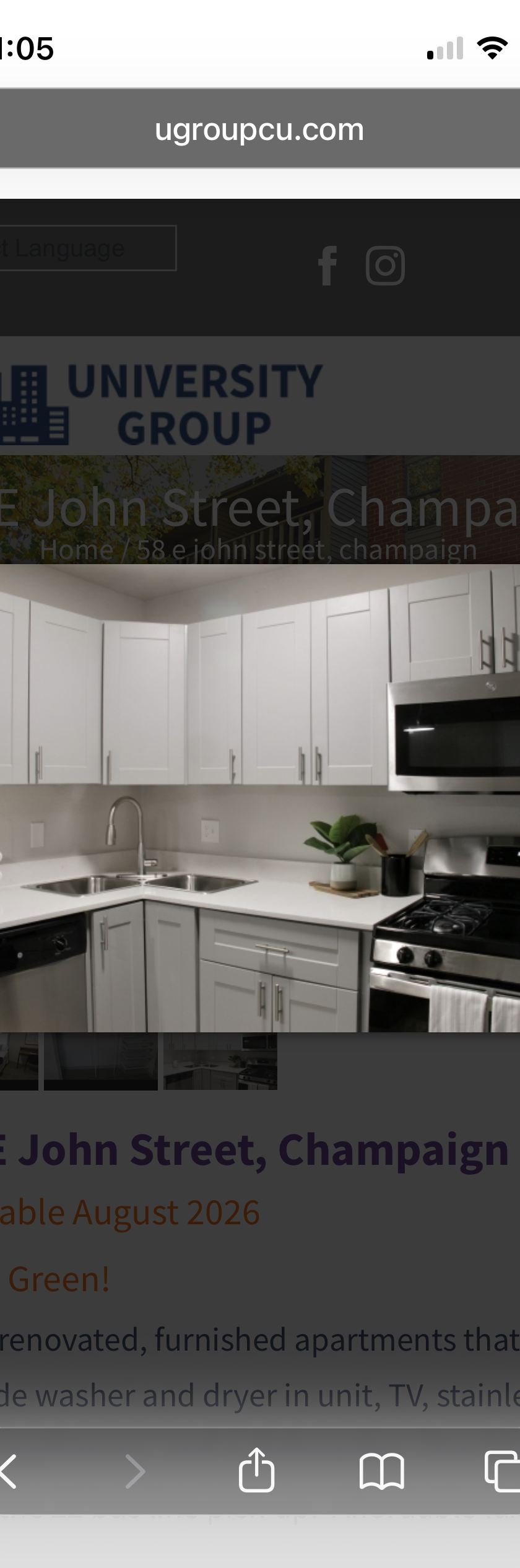 Room photo, 58 E John St, Champaign, IL 61820